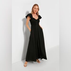 Pomander Place Black Maxi Dress